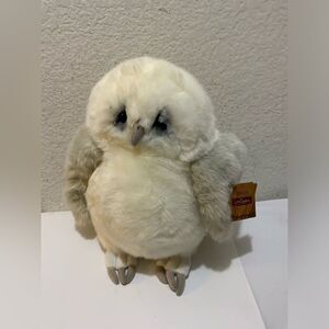 Dakin Lou Rankin Friends White Owl Plush Stuffed Animal Bird Owl 9”